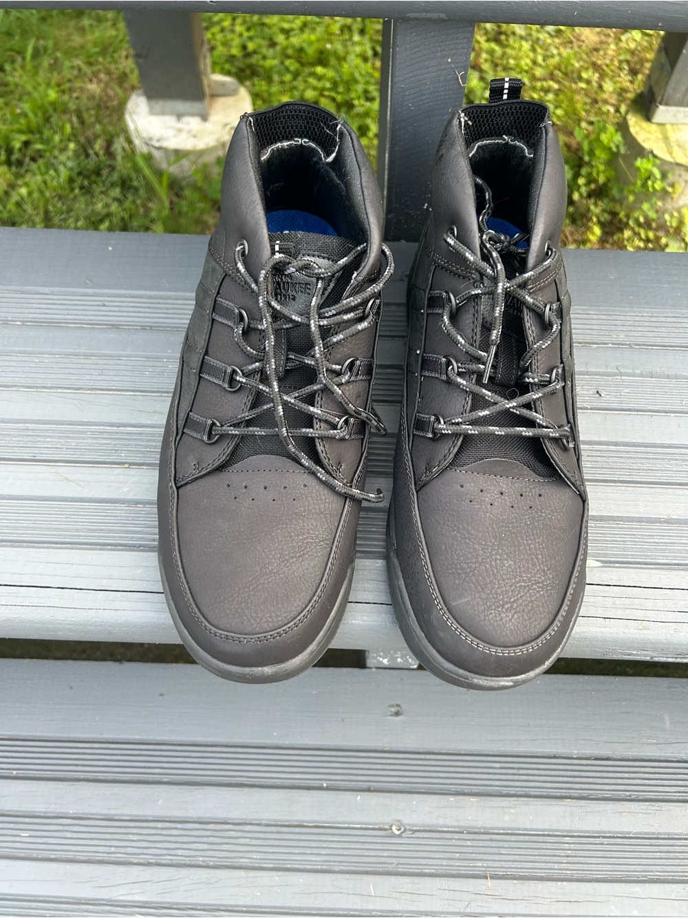 Smart Set Black Men's High-Top Boots